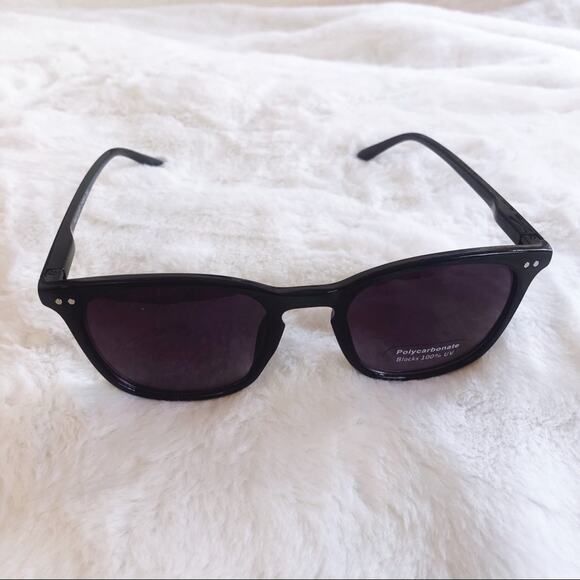 Jessica Black Classic Aviators Oval Sunglasses - Picture 6 of 9